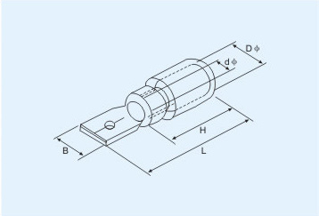 Male Disconnector Insulated Terminal Diagram